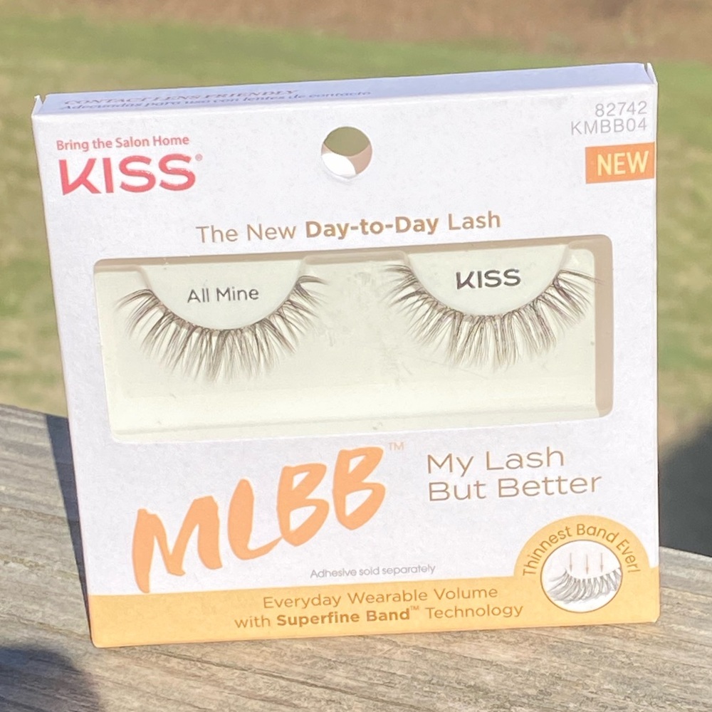KISS My Lash but Better eyelashes superfine band day to day lash Brand new